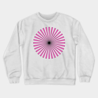 Pink Rays Crewneck Sweatshirt